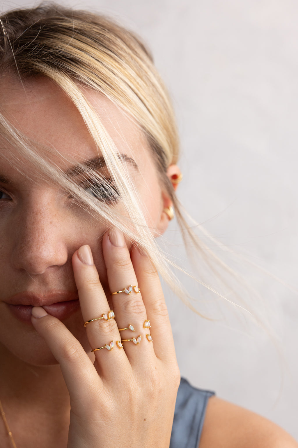 Opal Trio Ring