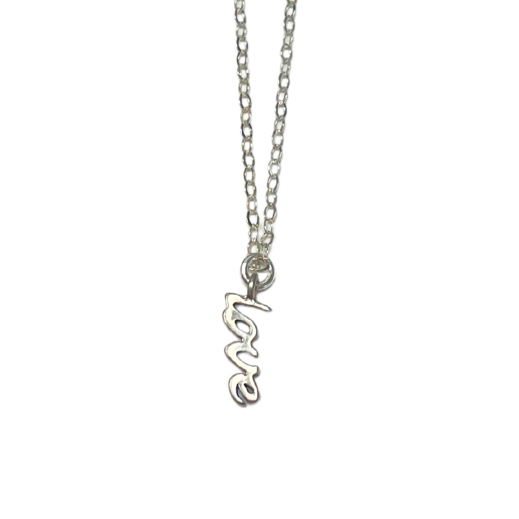 Love Necklace in Silver