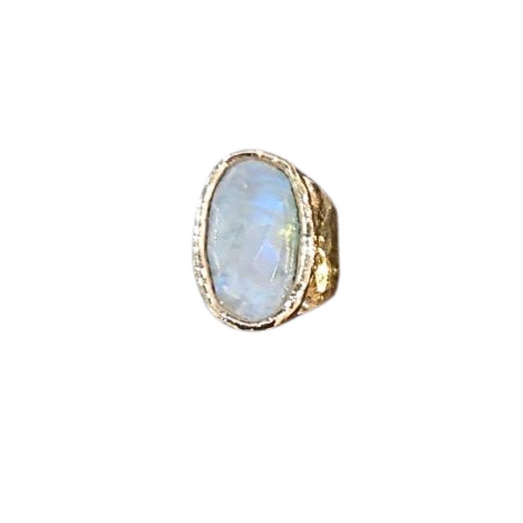 Moonstone Oval Cocktail Ring