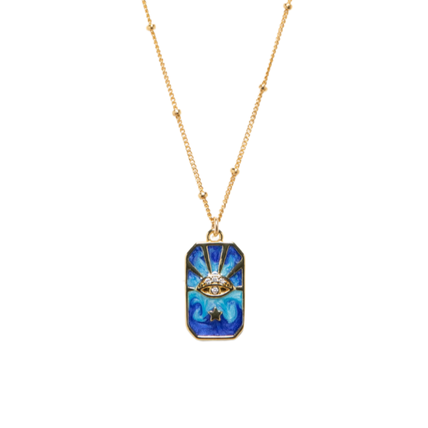 Bohdi Necklace in Blue