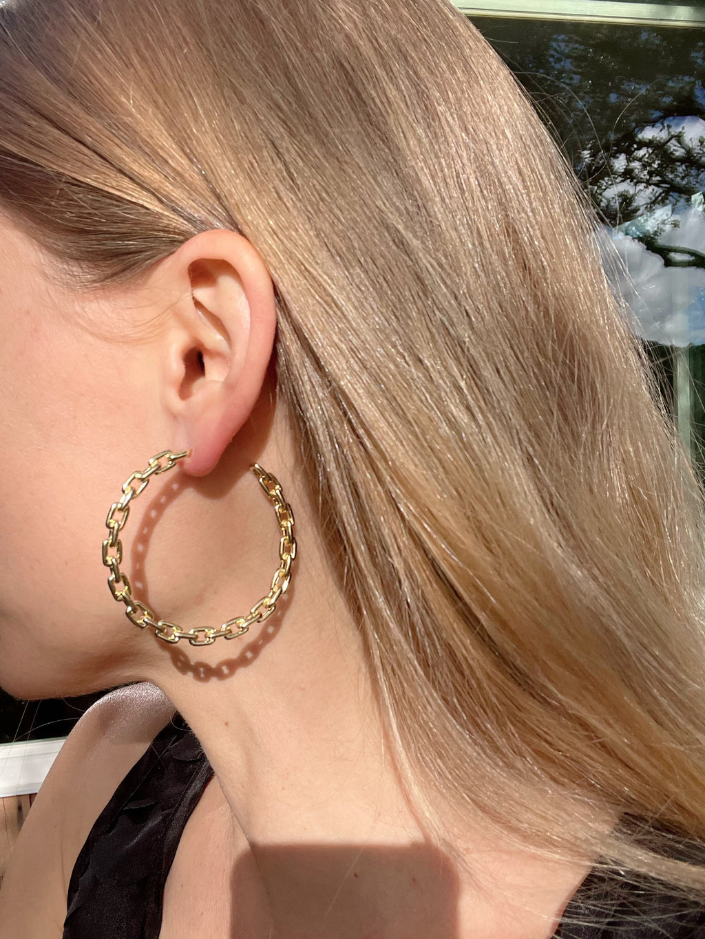 Chain Link Statement Hoops