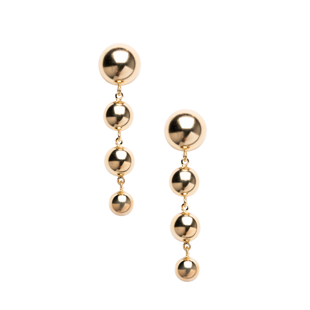 Jules Gold Statement Earrings