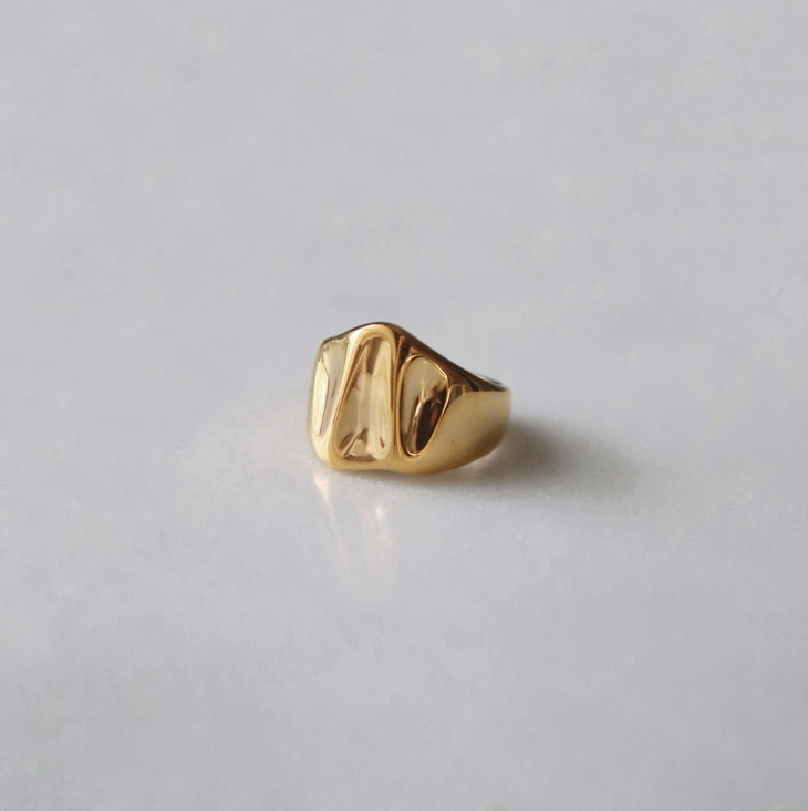 Chunky Wave Ring