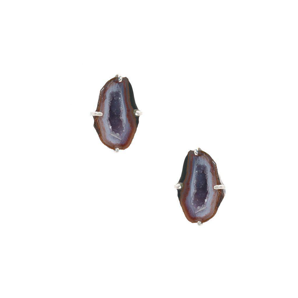 Geode Studs-Waffles & Honey Jewelry-Waffles & Honey Jewelry